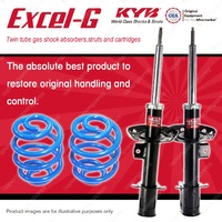 Front KYB EXCEL-G Shock Absorbers + Sport Low Coil Springs for HOLDEN Barina XC