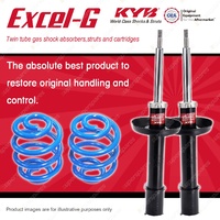 Front KYB EXCEL-G Shock Absorbers + Sport Low Coil Springs for HOLDEN Barina SB