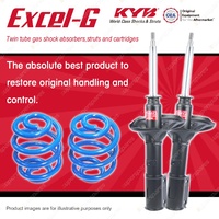 Front KYB EXCEL-G Shocks Sport Low Coil Springs for MITSUBISHI Galant HH