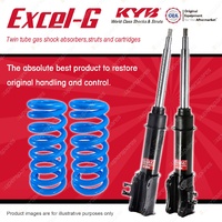 Front KYB EXCEL-G Shocks Raised Coil Springs for SUZUKI Vitara SE416 SV420 SV620