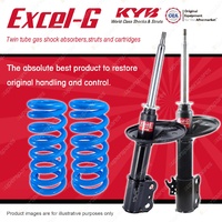 Front KYB EXCEL-G Shock Absorbers + Standard Coil Springs for HOLDEN Apollo JP