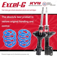 Front KYB EXCEL-G Shocks Super Low Coil Springs for SUBARU Impreza GC GF