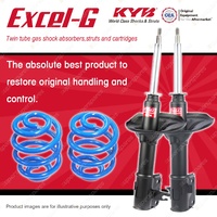 Front KYB EXCEL-G Shocks Super Low Coil Springs for MITSUBISHI Magna TE TF TH TJ