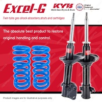 Front KYB EXCEL-G Shock Absorbers + Standard Coil Springs for SUBARU Outback BH9