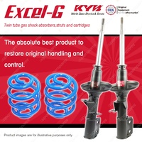 Front KYB EXCEL-G Shocks Super Low Coil Springs for HOLDEN Adventra VYII