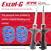 Front KYB EXCEL-G Shock Absorbers + Sport Low Coil Springs for NISSAN Maxima A32