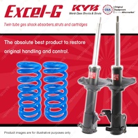 Front KYB EXCEL-G Shock Absorbers + Standard Coil Springs for NISSAN Maxima A32