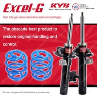 Front KYB EXCEL-G Shock Absorbers + Sport Low Coil Springs for FORD Focus LS LT