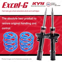 Front KYB EXCEL-G Shock Absorbers + Sport Low Coil Springs for HOLDEN Zafira TT