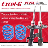 Front KYB EXCEL-G Shocks Sport Low Coil Springs for TOYOTA Tarago ACR50R