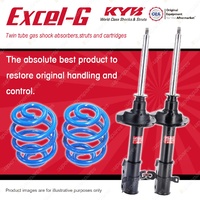 Front KYB EXCEL-G Shock Absorbers + Sport Low Coil Springs for MAZDA CX-9 TB