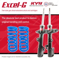 Front KYB EXCEL-G Shock Absorbers + Raised Coil for TOYOTA Kluger GSU40R