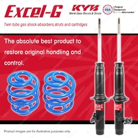 Front KYB EXCEL-G Shock Absorbers + Sport Low Coil Springs for HONDA Accord CE1