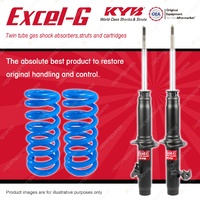 Front KYB EXCEL-G Shock Absorbers + Standard Coil Springs for HONDA Accord CD5