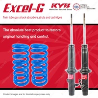 Front KYB EXCEL-G Shock Absorbers + Standard Coil Springs for HONDA Prelude BB2