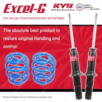 Front KYB EXCEL-G Shock Absorbers + Sport Low Coil Springs for HONDA Civic EJ EK