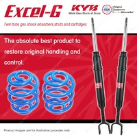 Front KYB EXCEL-G Shocks Sport Low Coil Springs for VOLKSWAGEN Passat 3B FWD