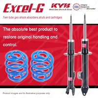 Front KYB EXCEL-G Shock Absorbers + Standard Coil Springs for CHRYSLER 300C