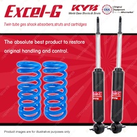 Front KYB EXCEL-G Shock Absorbers + Standard Coil Springs for MAZDA B1600 B1800