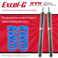 Front KYB EXCEL-G Shock Absorbers + HD Raised Coil Springs for JEEP Wrangler JK