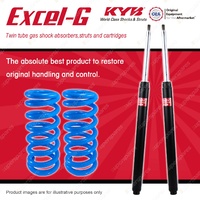 Front KYB EXCEL-G Shocks Raised Coil Springs for NISSAN 1200 120Y 110 210