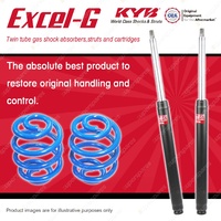 Front KYB EXCEL-G Shock Absorbers + Sport Low Coil Springs for MAZDA RX7 I