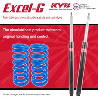 Front KYB EXCEL-G Shock Absorbers + Standard Coil Springs for MAZDA 808 RX3