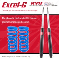 Front KYB EXCEL-G Shock Absorbers + Standard Coil Springs for MAZDA RX7 II III