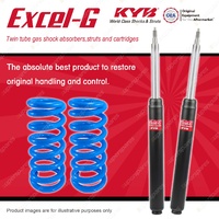 Front KYB EXCEL-G Shock Absorbers + Standard Coil Springs for DAEWOO 1.5i