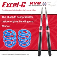 Front KYB EXCEL-G Shock Absorbers + Sport Low Coil Springs for VOLVO 740 940