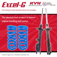 Rear KYB EXCEL-G Shock Absorbers + Standard Coil Springs for MAZDA 323 BF