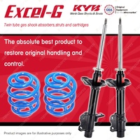 Rear KYB EXCEL-G Shock Absorbers + Sport Low Coil Springs for HOLDEN Astra LD
