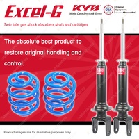 Rear KYB EXCEL-G Shock Absorbers + Sport Low Coil for FORD Falcon AU