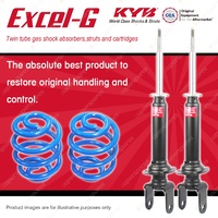 Rear KYB EXCEL-G Shock Absorbers + Super Low Coil for FORD Falcon AU