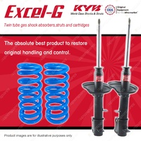 Rear KYB EXCEL-G Shock Absorbers + Standard Coil Springs for KIA Mentor AFA