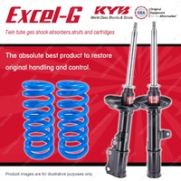 Rear KYB EXCEL-G Shock Absorbers + STD Coil Springs for TOYOTA Celica ST162R