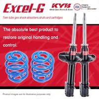 Rear KYB EXCEL-G Shock Absorbers + Sport Low Coil Springs for MAZDA MX-6 GD