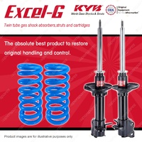 Rear KYB EXCEL-G Shock Absorbers + Standard Coil for NISSAN Pulsar N14