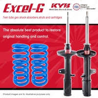 Rear KYB EXCEL-G Shock Absorbers Sport Low Coil Springs for TOYOTA Celica ST184R