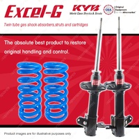 Rear KYB EXCEL-G Shock Absorbers + Standard Coil Springs for MAZDA 323 BA