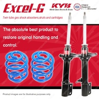 Rear KYB EXCEL-G Shock Absorbers + Sport Low Coil Springs for SUBARU Liberty BF6