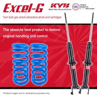 Rear KYB EXCEL-G Shock Absorbers + Standard Coil Springs for MAZDA 626 GE