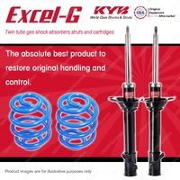 Rear KYB EXCEL-G Shock Absorbers Super Low Coil Springs for SUBARU Forester SG9