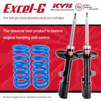 Rear KYB EXCEL-G Shock Absorbers + Raised Coil Springs for HOLDEN Apollo JM JP