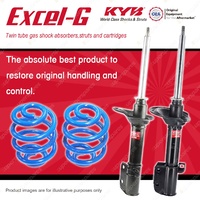 Rear KYB EXCEL-G Shock Absorbers + Sport Low Coil Springs for SUBARU Liberty BG