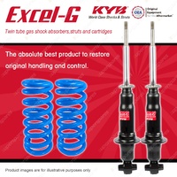 Rear KYB EXCEL-G Shock Absorbers + STD Coil Springs for HOLDEN Commodore VE