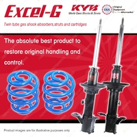 Rear KYB EXCEL-G Shock Absorbers + Super Low Coil for NISSAN Pulsar N14