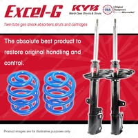 Rear KYB EXCEL-G Shock Absorbers Sport Low Coil Springs for TOYOTA Kluger GSU40R