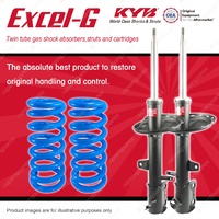 Rear KYB EXCEL-G Shock Absorbers STD Coil Springs for TOYOTA Kluger GSU 40R 45R