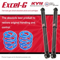 Rear KYB EXCEL-G Shock Absorbers + Sport Low Coil Springs for NISSAN Skyline R30